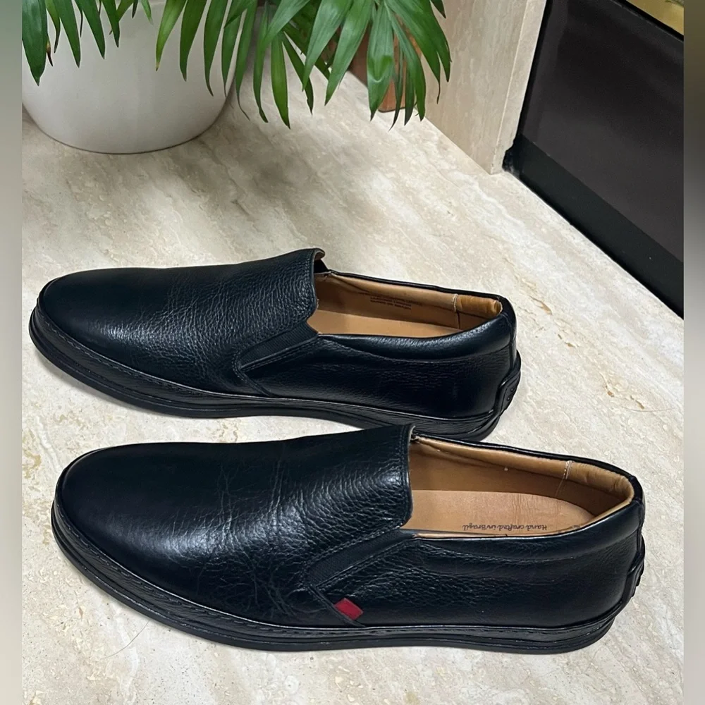 NWOT Marc Joseph Men’s Victor Rd Leather Loafers